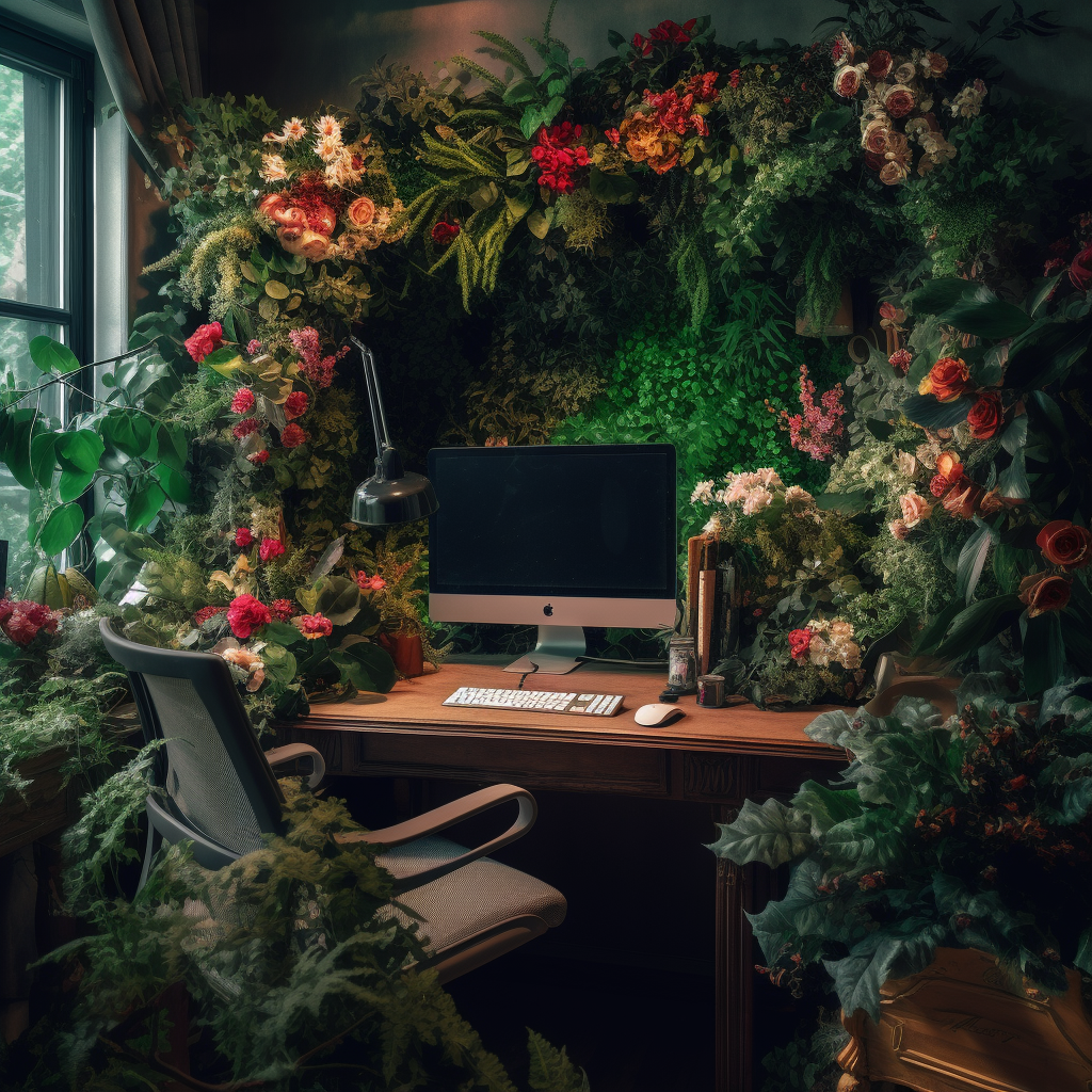 Pflanzen im Büro